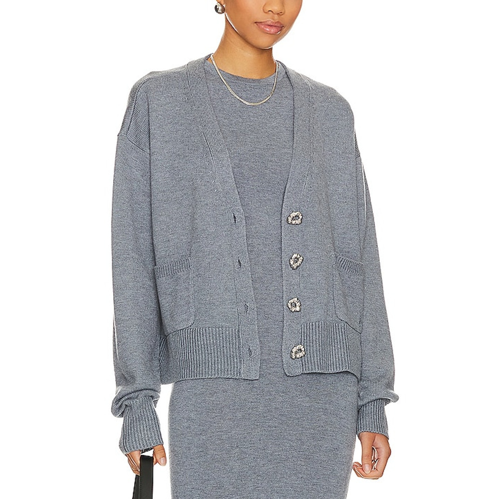 Song Of Style 'Sammie' Grey Cardigan Size XS